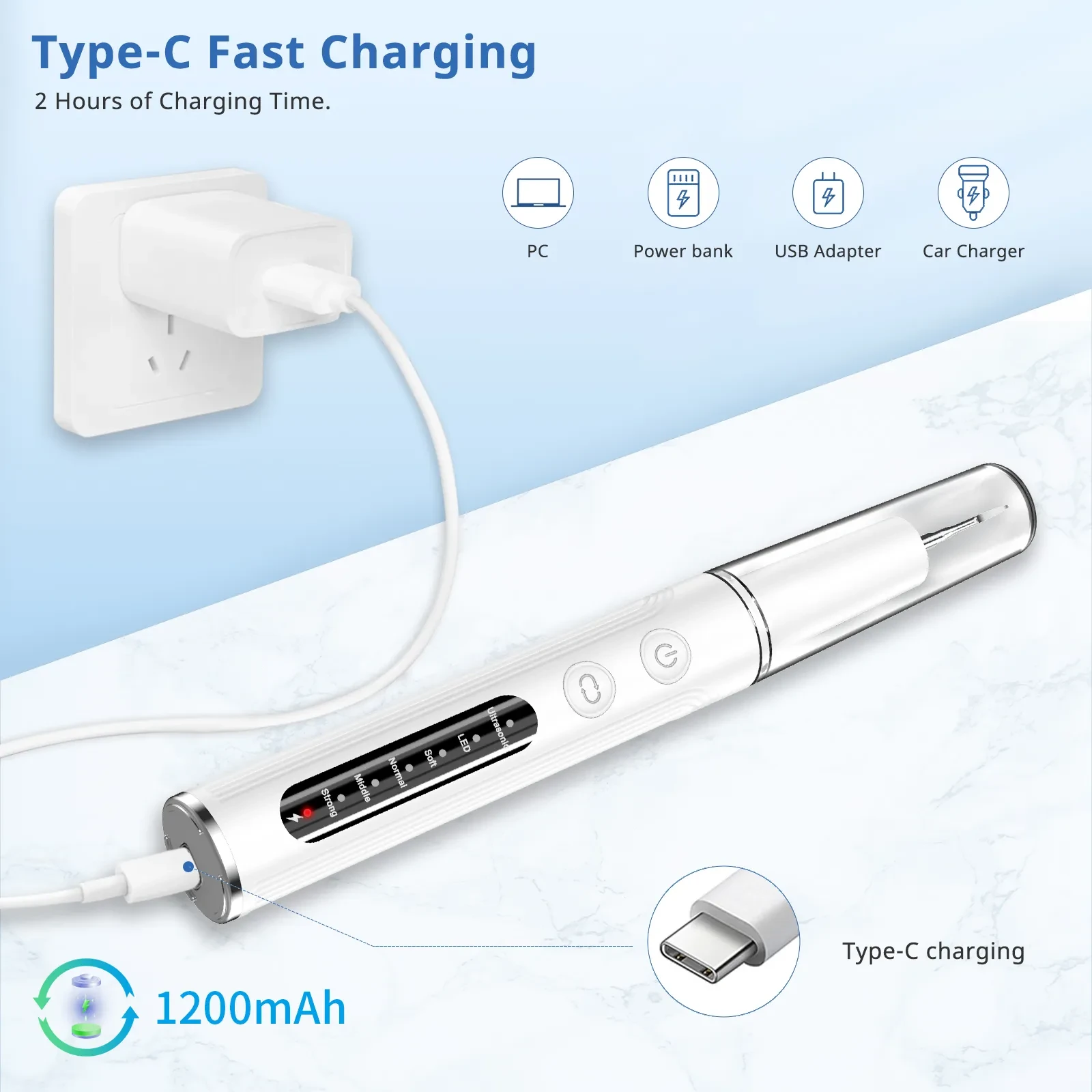 Ultrasonic Teeth Cleaner Household Charging