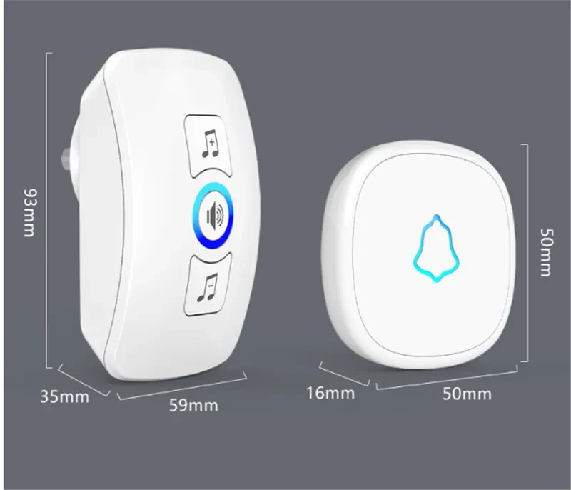 Doorbell Wireless Home Intelligent Remote Control Electronic Door Ling Super Long Distance