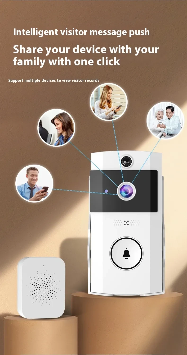 U9 Wireless Video Doorbell Home Monitoring