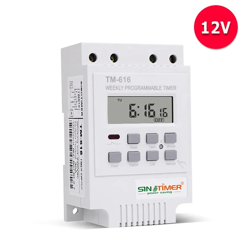 Programmable street lamp time control timing switch time relay