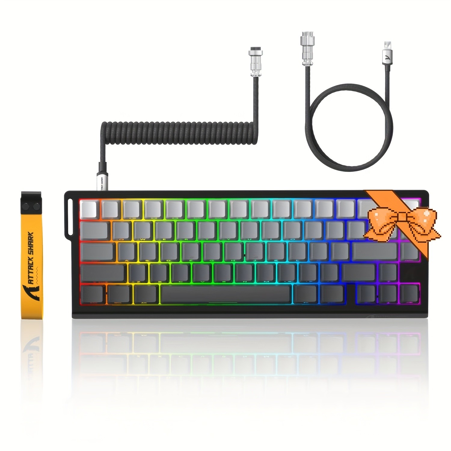ATTACK SHARK X68 HE 8KHz Rapid Trigger Magnetic Gaming Keyboard
