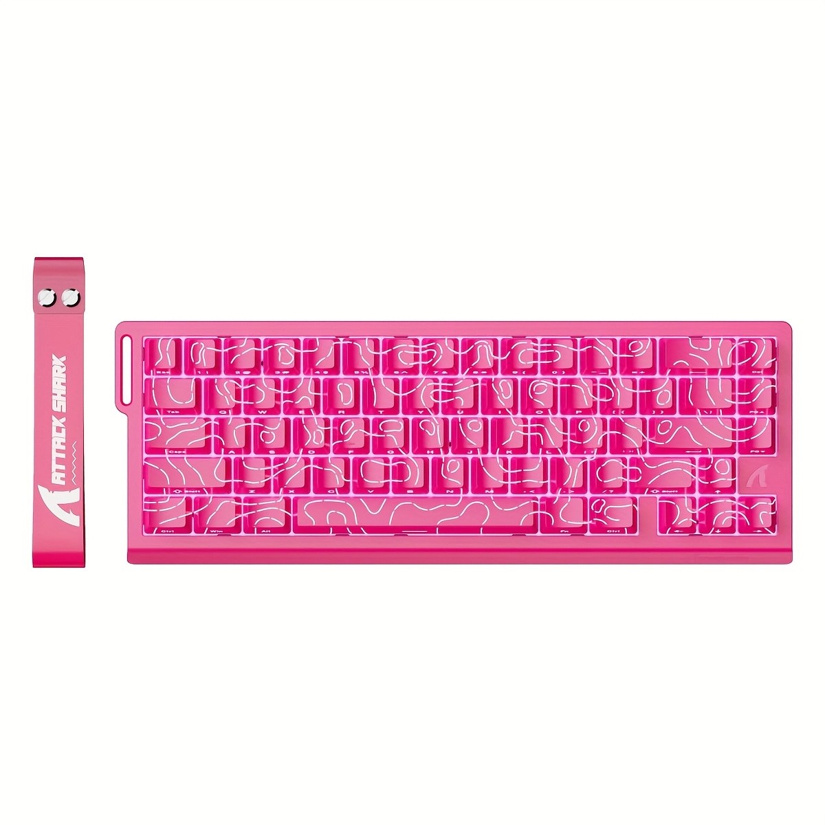 ATTACK SHARK X68 HE 60 % Wired Rapid Trigger Mechanical Gaming Keyboard