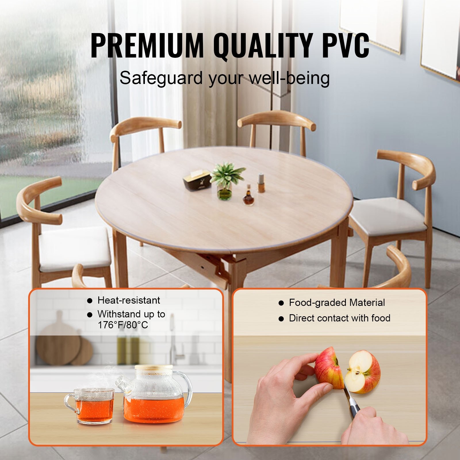 Round Plastic Table Covers