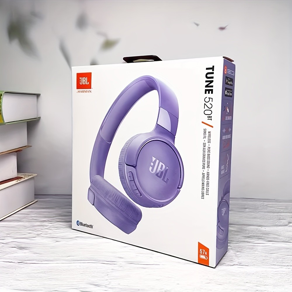 JBL Tune520BT Wireless Headphones Pure Bass, Pure Freedom