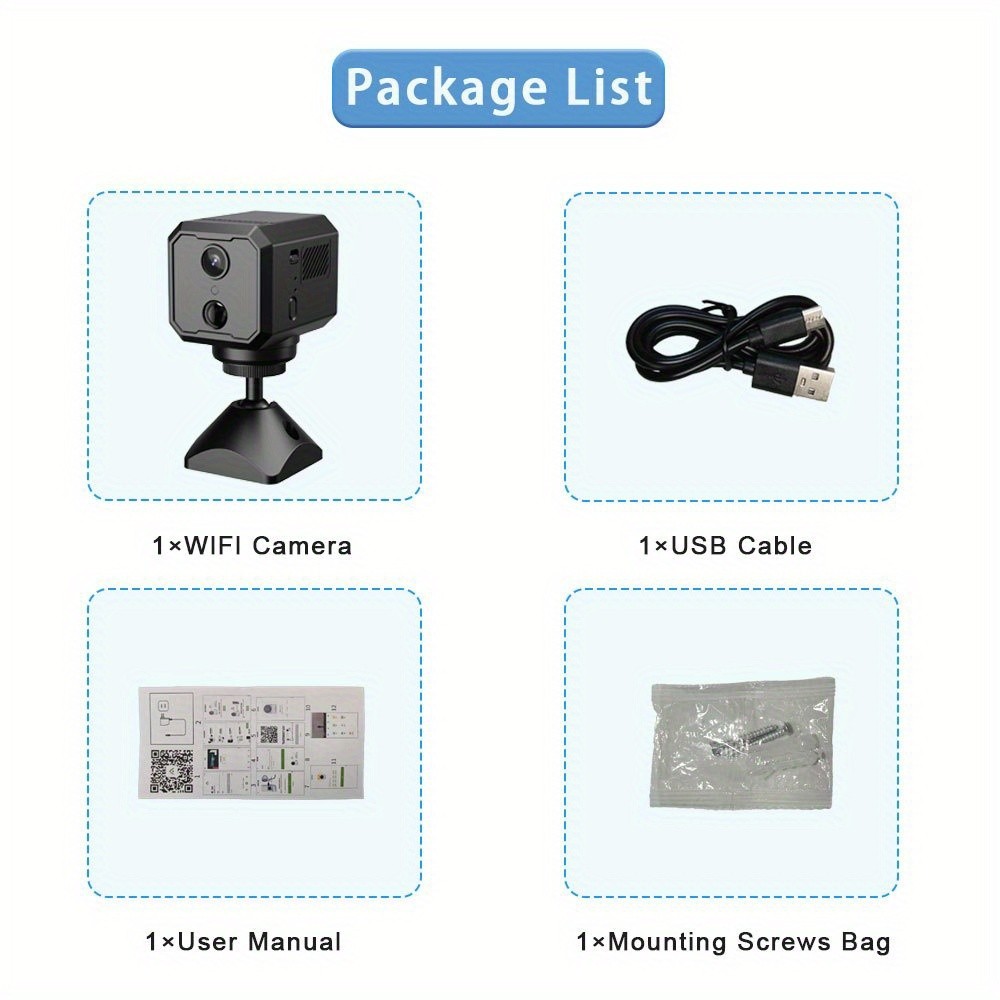 Mvpsecam 4MP Smart PTZ WiFi Camera