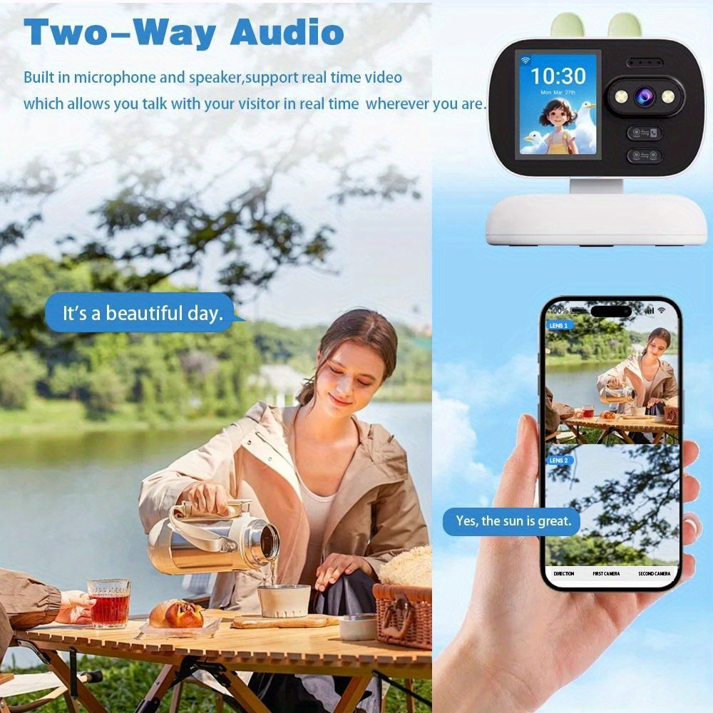 MvpSecam 5MP 360 PTZ WiFi Camera