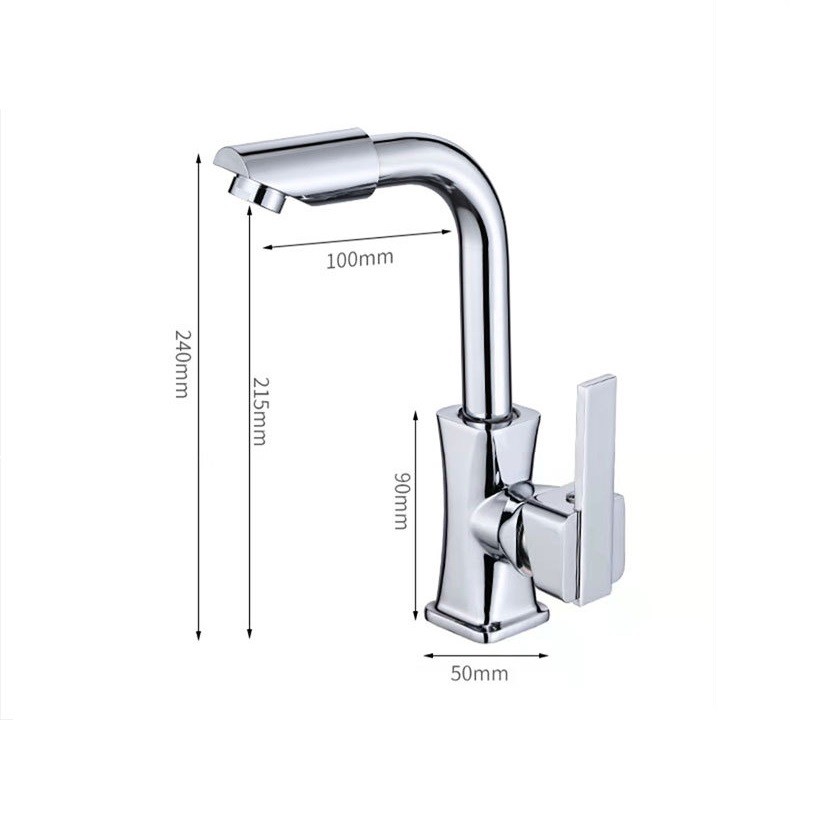Universal Rotating Faucet