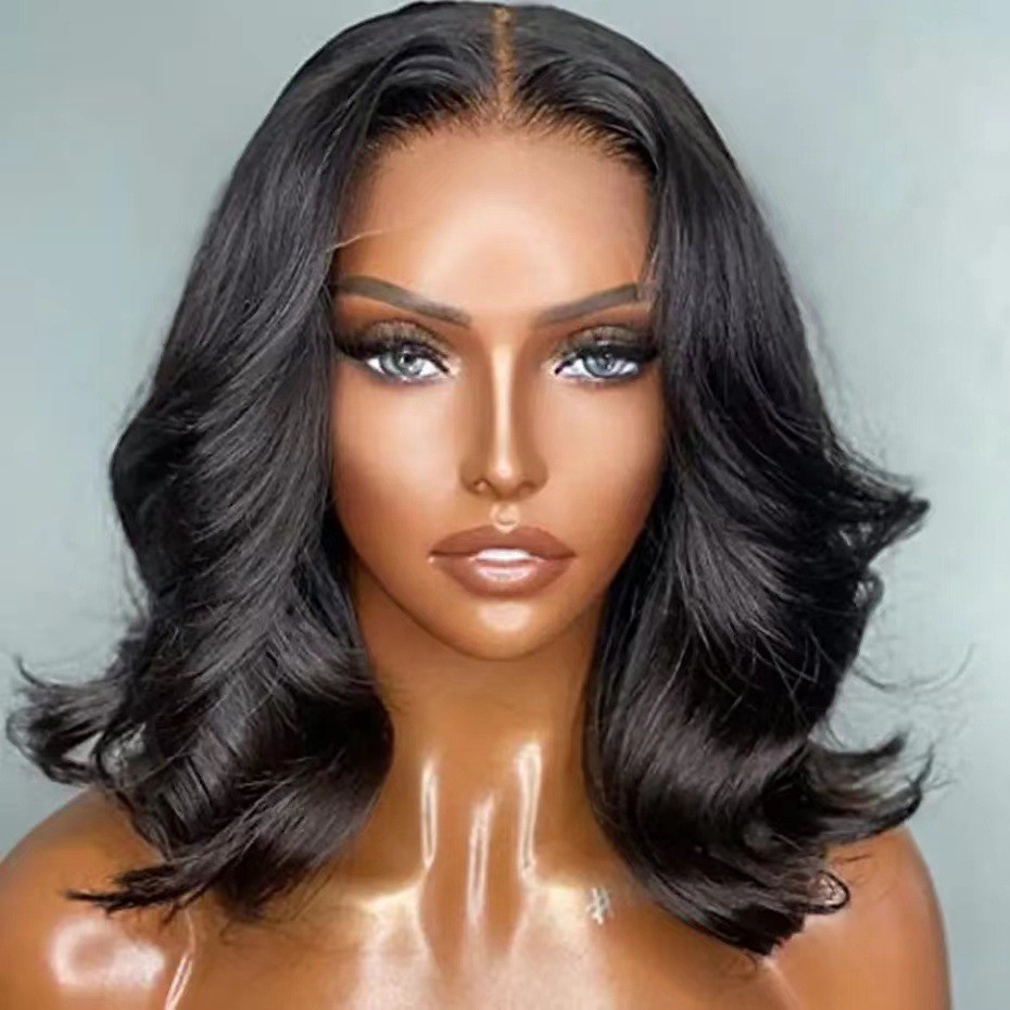 Front Lace Short Curly Wig