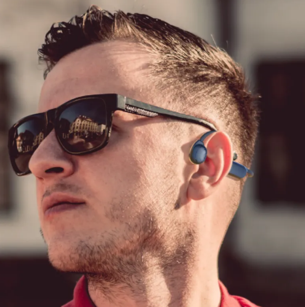 AirVibe Bone Conduction Bluetooth Headset