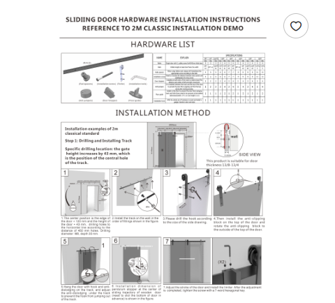 Sliding Barn Door Hardware