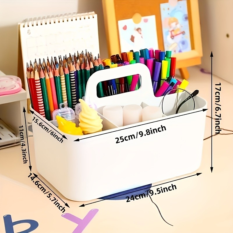 JCJX All-in-One Storage Basket with Handle