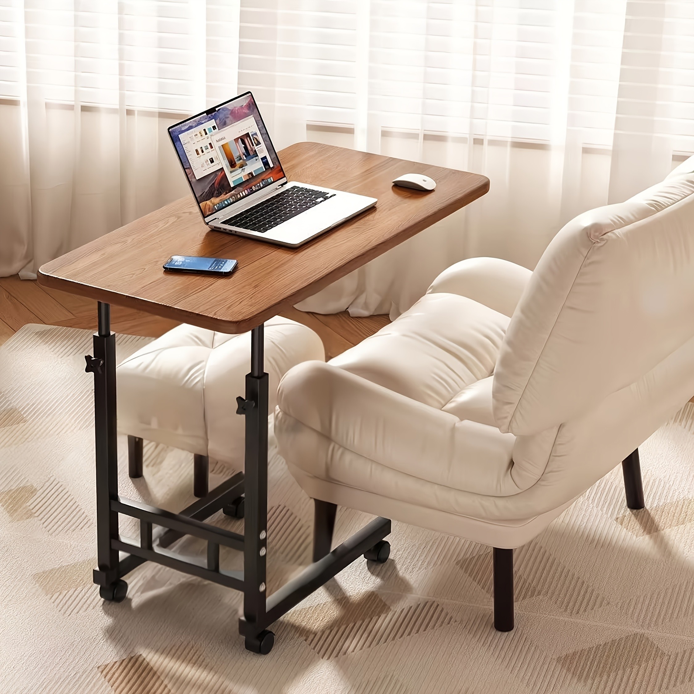 JCJX Adjustable C-Shaped Side Table