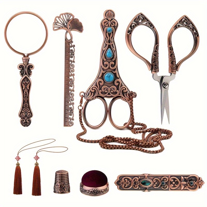 Precision Cutting Vintage Embroidery Scissors Set