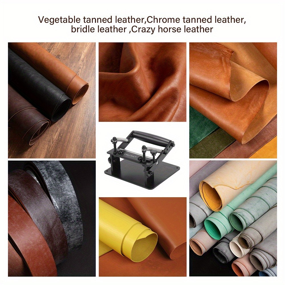 WUTA Stainless Steel Manual Faux Leather Skiving Machine