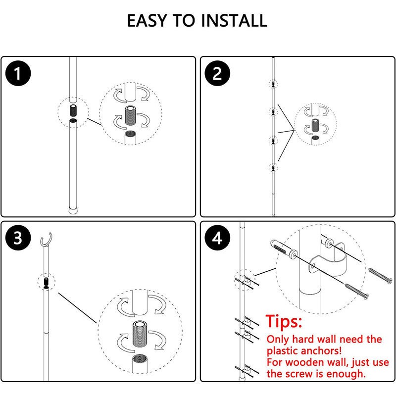 Garden Light Pole