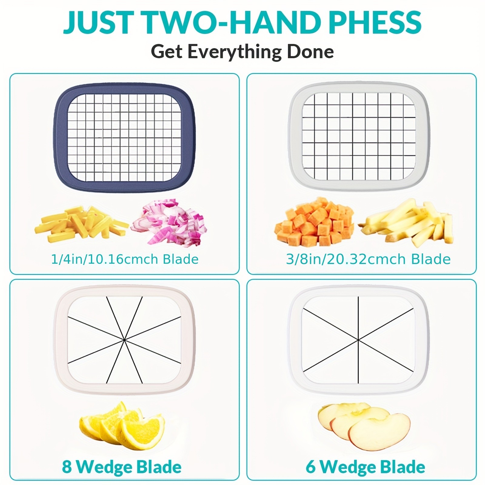 TEMMYS Manual Vegetable Chopper