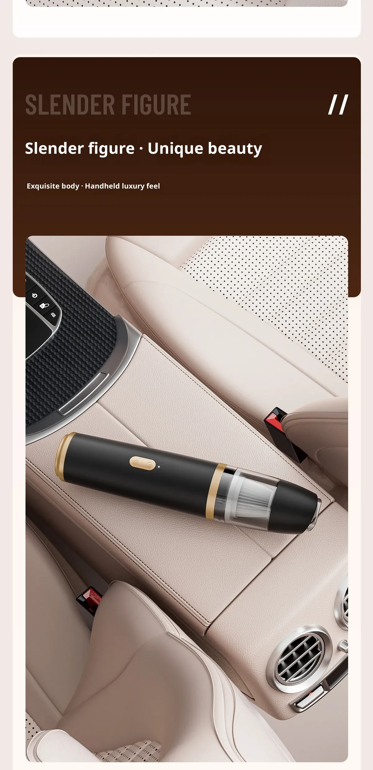 Car Handheld Vacuum Cleaner Suction And Blowing Integrated High Power Dust Cleaner
