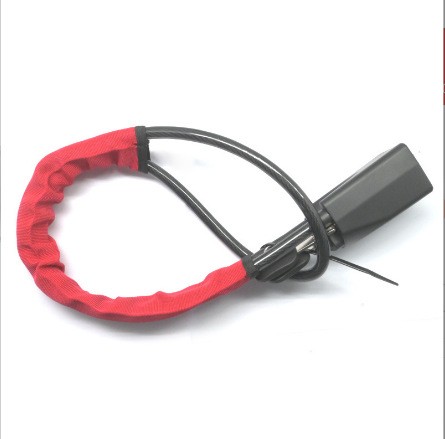Car Steering Wheel Lock Seat Belt Lock with 3 Keys Anti-Theft Device Accessories