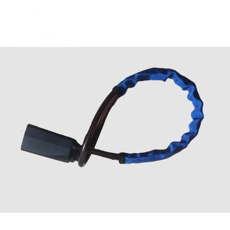 Car Steering Wheel Lock Seat Belt Lock with 3 Keys Anti-Theft Device Accessories