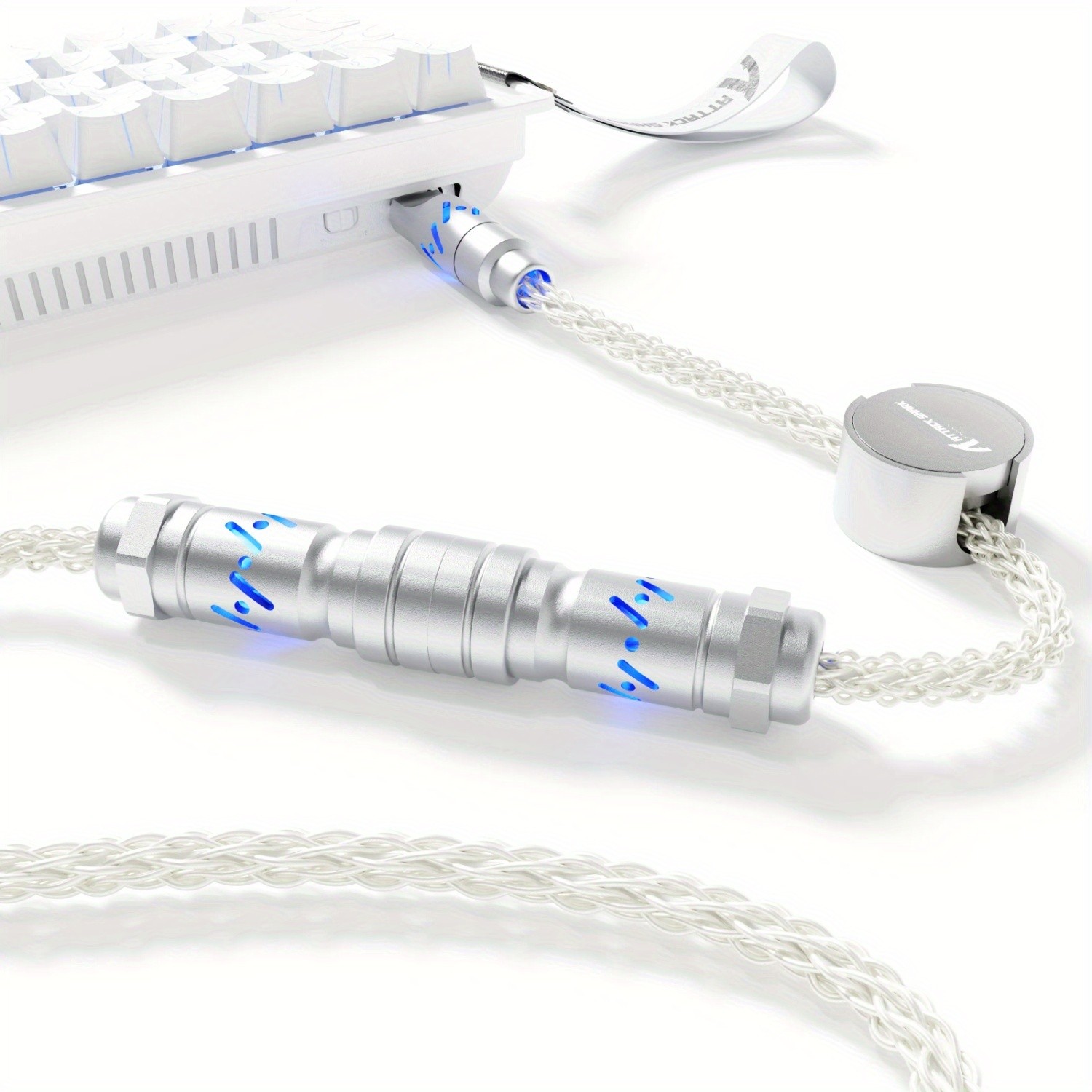 ATTACK SHARK C07 RGB Cable  Magnetic, Smart, and Stylish Power for NZ Setups