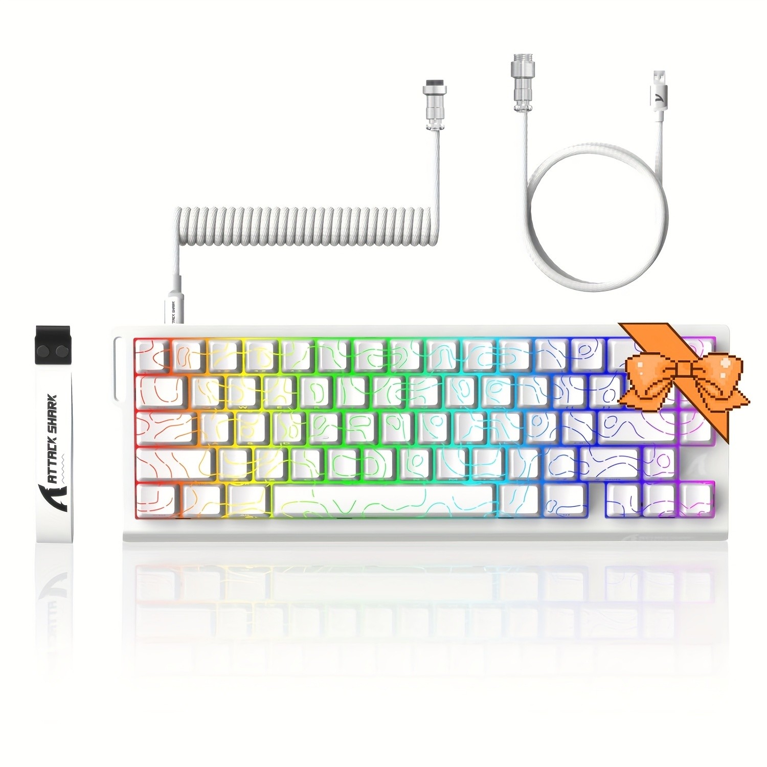 ATTACK SHARK X68 HE 8KHz Rapid Trigger Keyboard Extreme Speed and Precision for NZ Gamers
