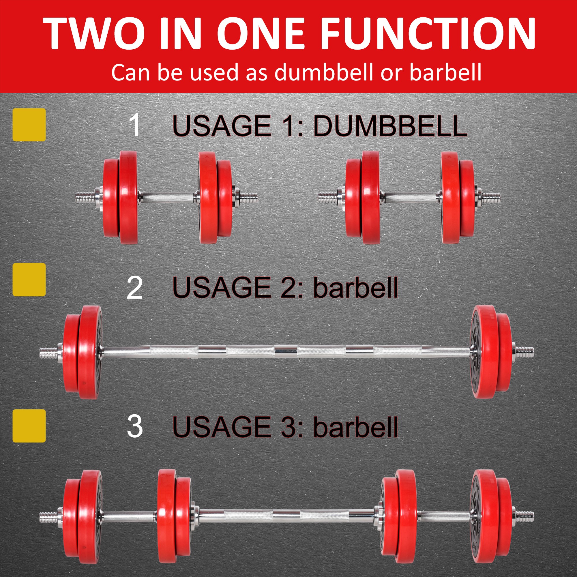 Adjustable Dumbbells Set