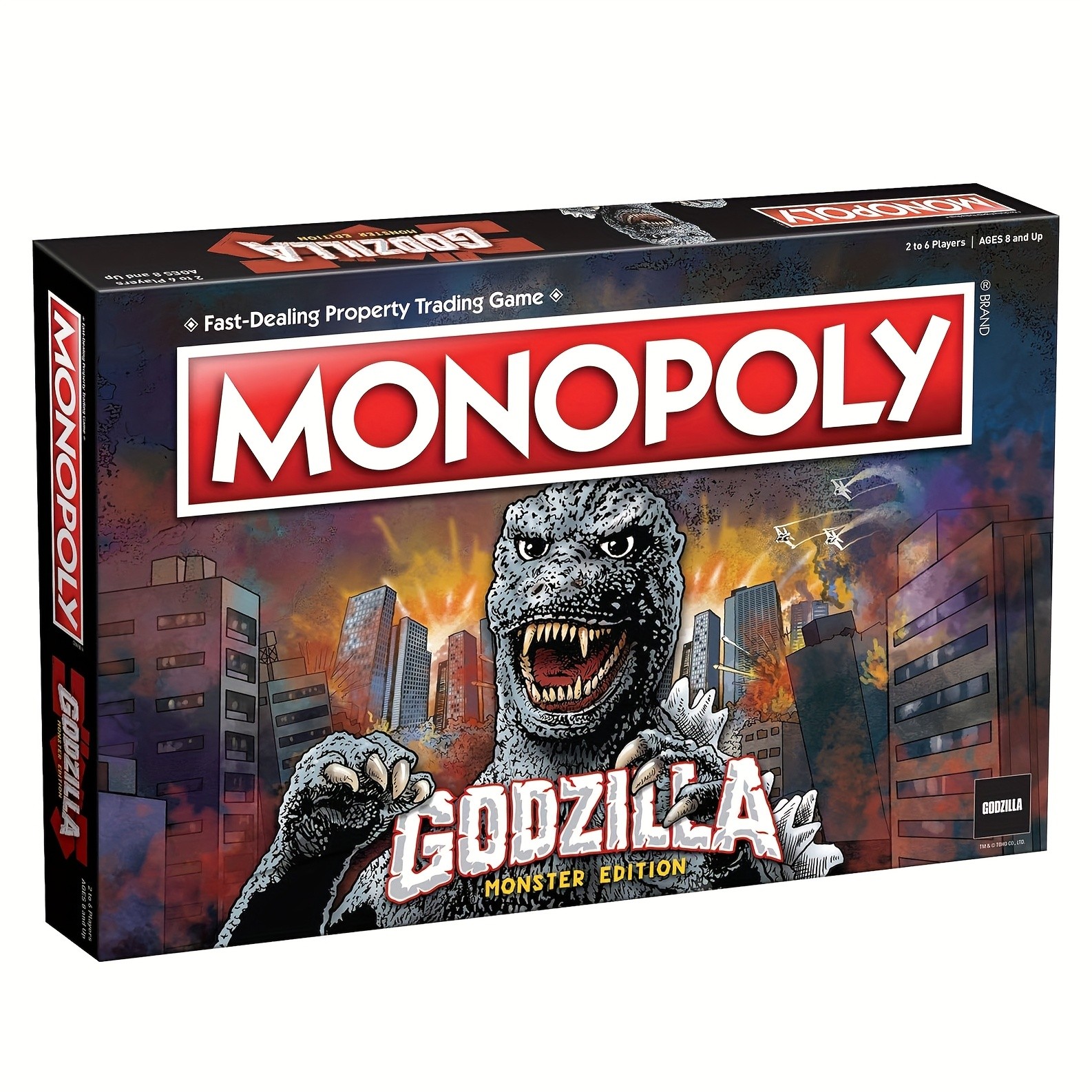 Hasbro Monopoly Monster Collectible Kaiju Edition for Epic Family Party Game Nights