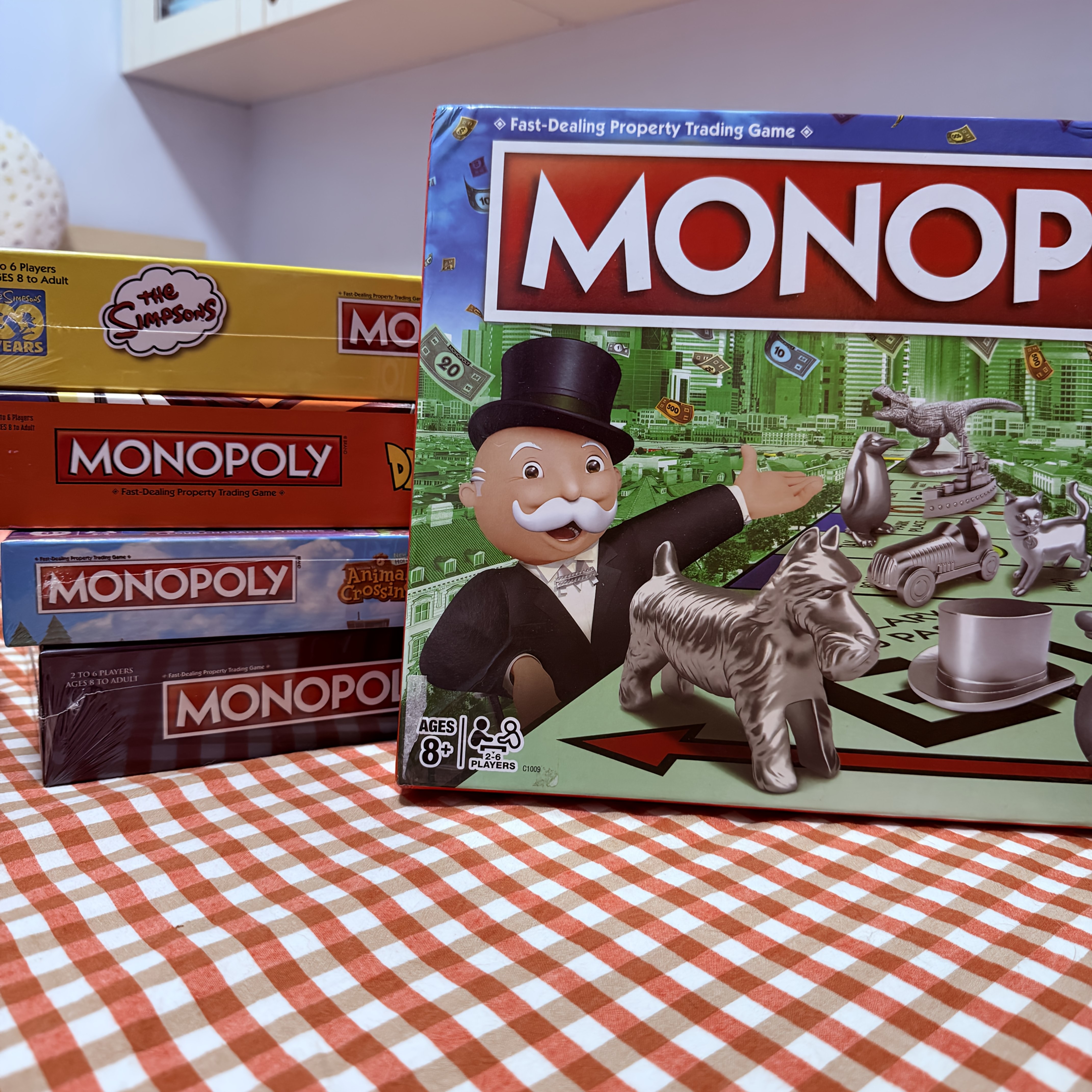 Hasbro Monopoly Game  Classic Family Board Game for 26 Players