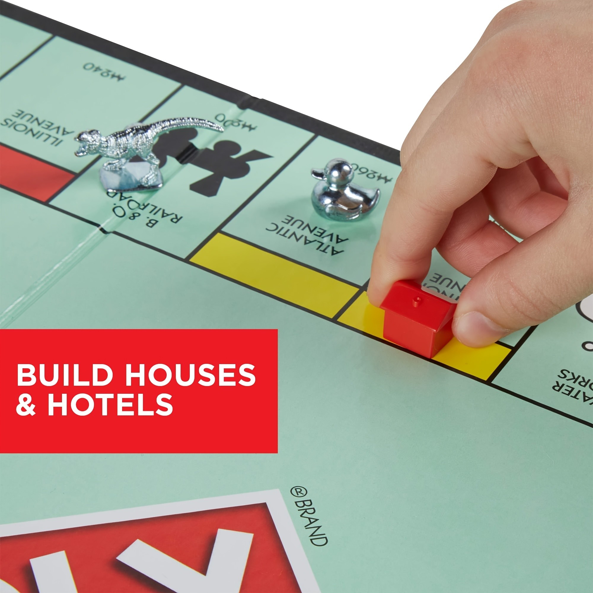 Hasbro Monopoly Game  Classic Family Board Game for 26 Players