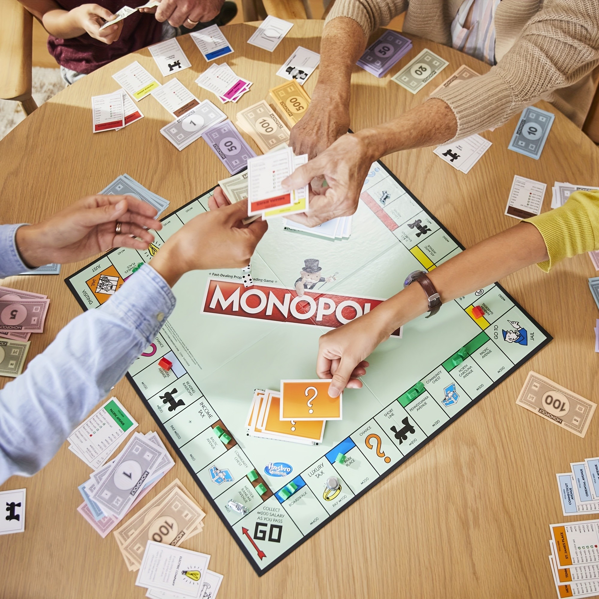 Hasbro Monopoly Game  Classic Family Board Game for 26 Players