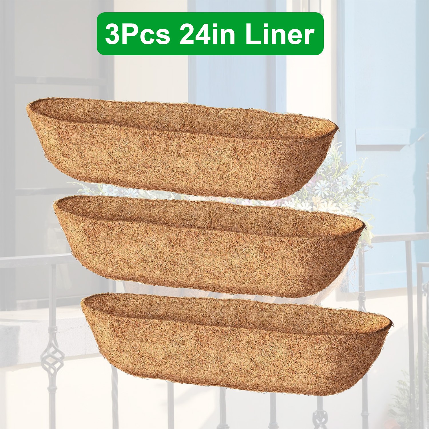 Coco Hanging Basket Liners