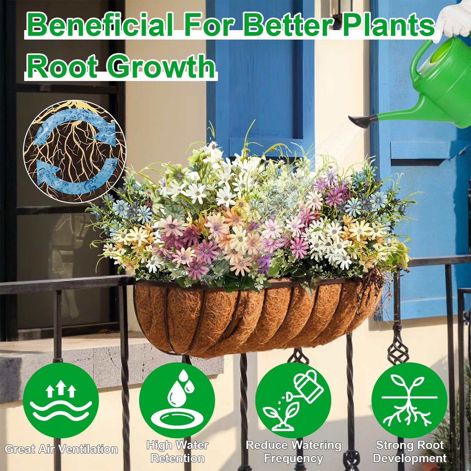 Coco Hanging Basket Liners