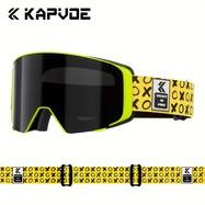 KAPVOE Skiing Glasses for Men & Women  Outdoor Sports Snow Eyewear with Magnetic Lens for Skiing & Snowboarding