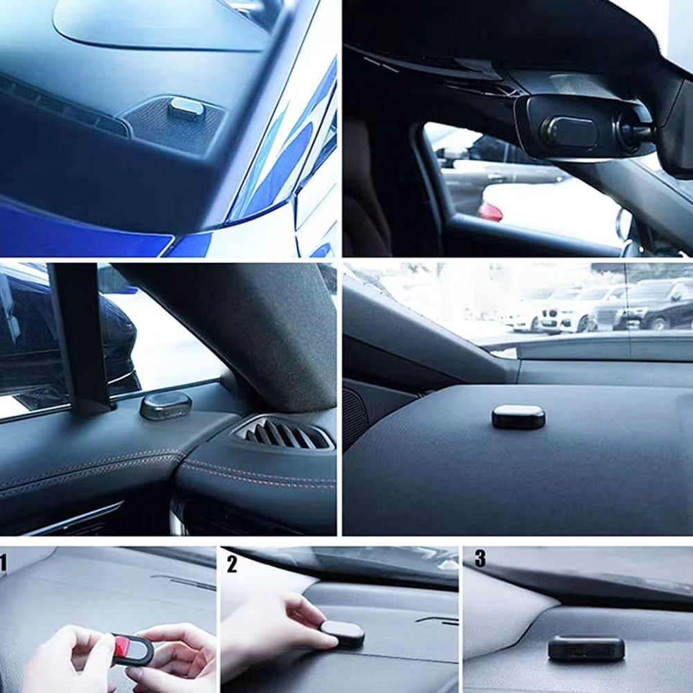 Solar-Powered Dummy Car Alarm Light