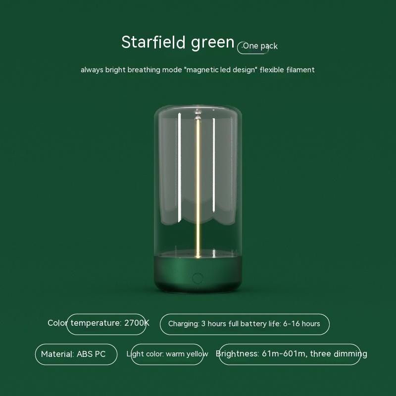 New LED Camping Light Rechargeable, Portable, and Durable Night Light