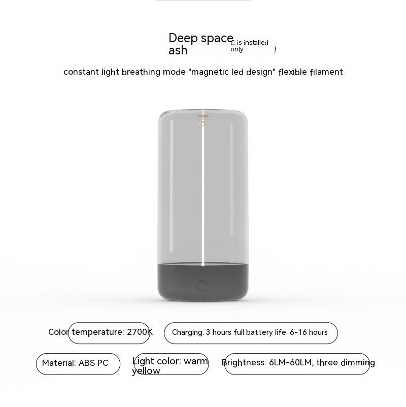 New LED Camping Light Rechargeable, Portable, and Durable Night Light