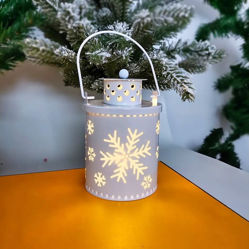 Christmas Candle Lights LED Small Lanterns for Creative Holiday Decoration