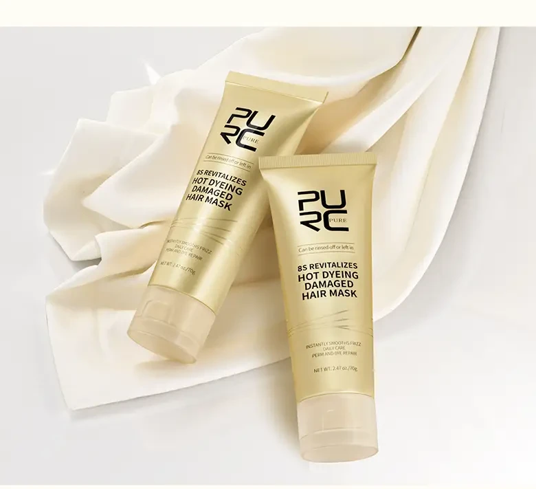 PURC 8 Seconds Hair Mask Professional Keratin Cream for Smoothing, Softening & Frizz Control