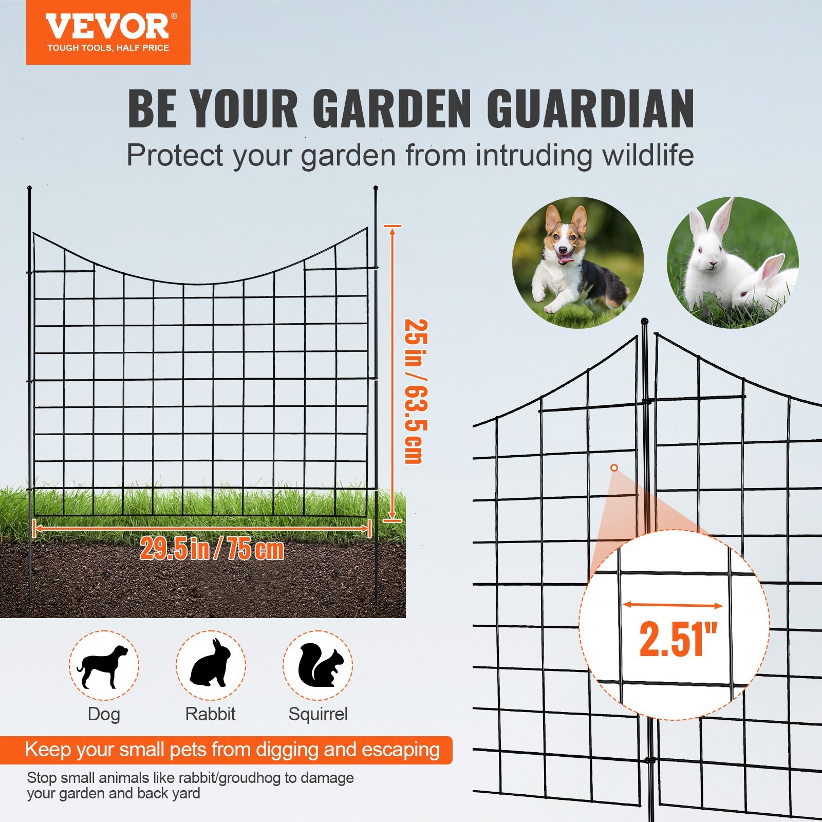 Metal Garden Fence