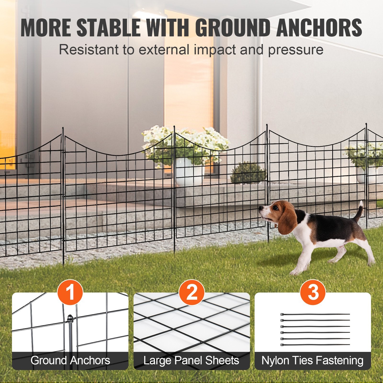 Metal Garden Fence