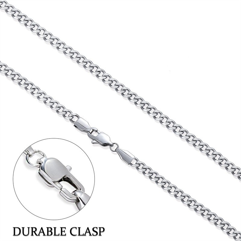 Stainless Steel Cuban Link Chain