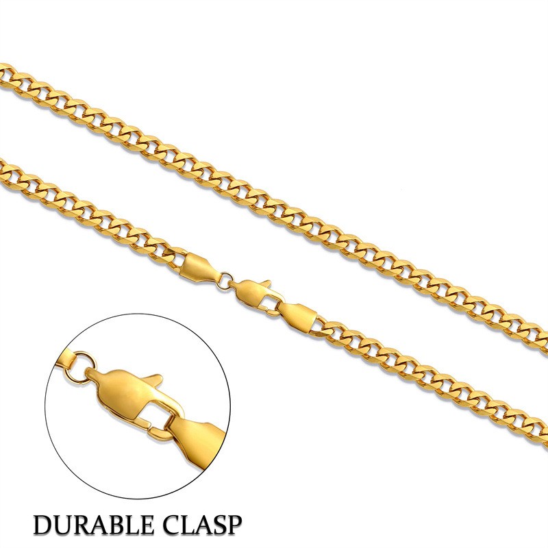 Stainless Steel Cuban Link Chain