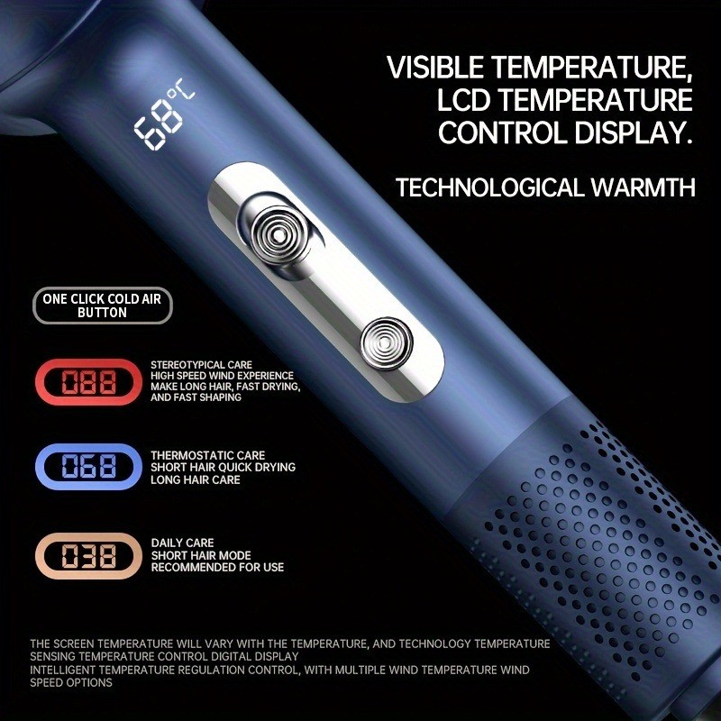 Hair Dryer with Smooth Air Nozzle Professional Hair Care at Home