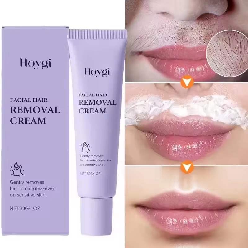 Hoygi Facial Hair Removal Cream Gentle and Effective Hair Removal for Sensitive Skin