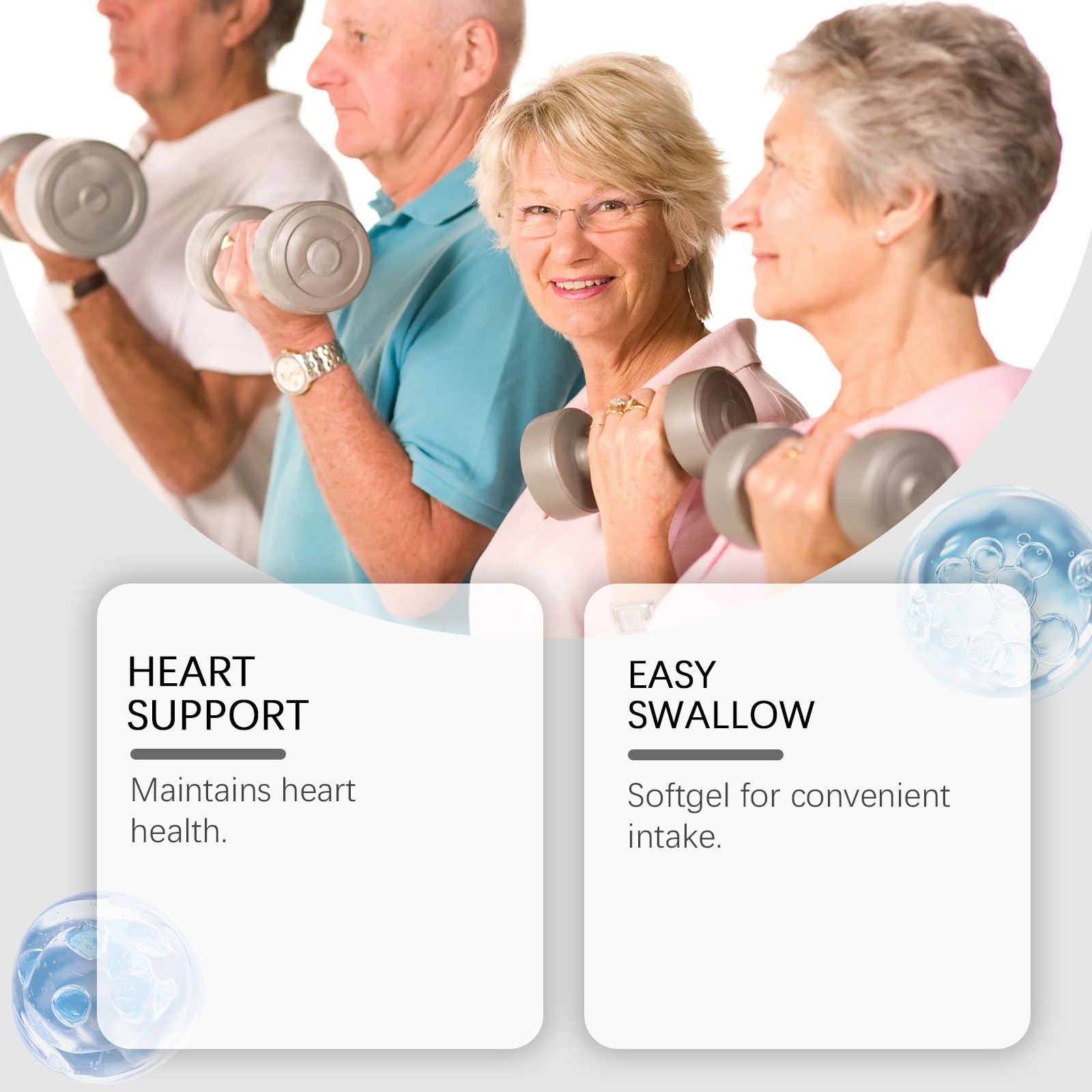 CoQ-10 100mg Softgels  Fast-Acting Support for Heart & Cellular Energy