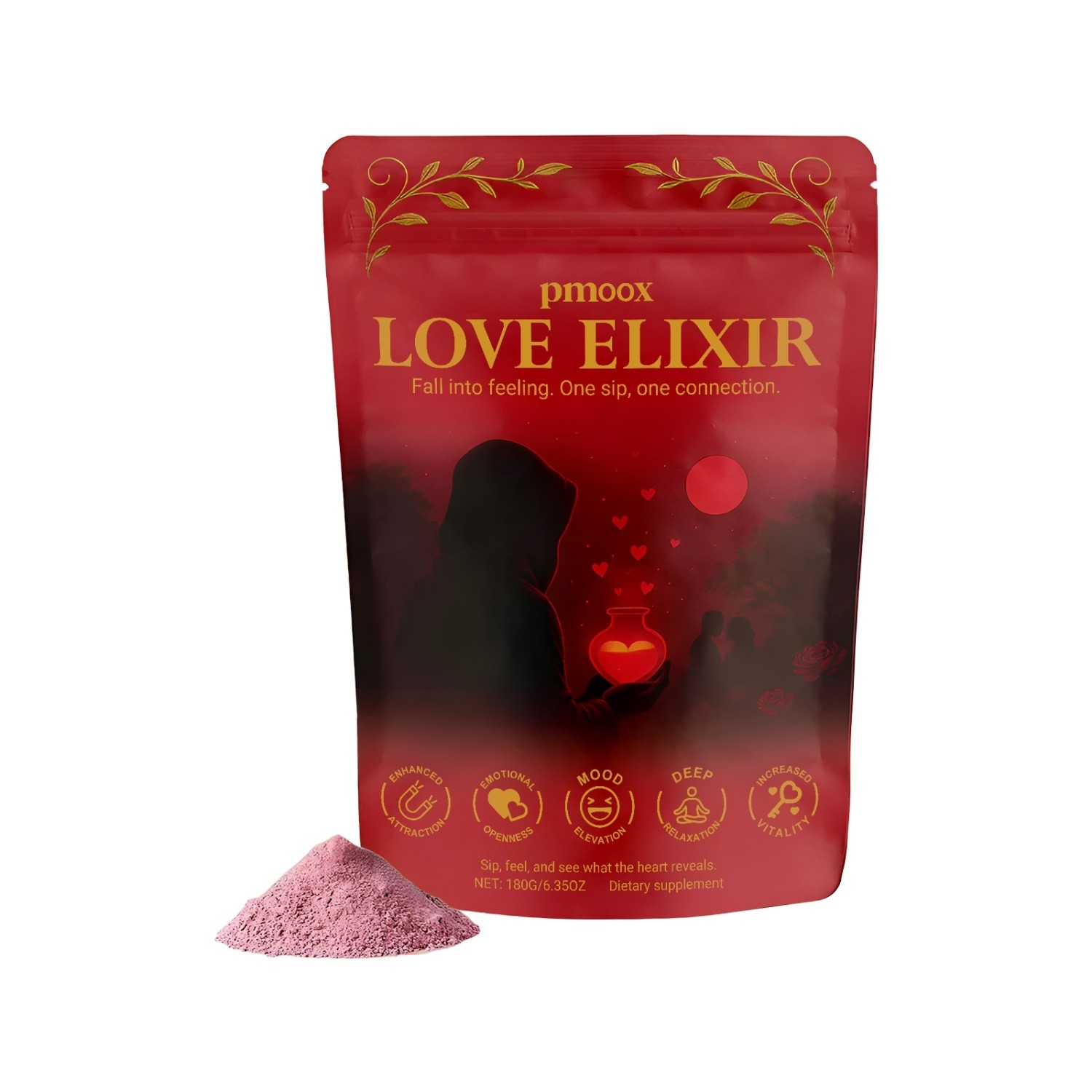 Love Elixir  Mood & Emotional Wellness Blend for Daily Connection