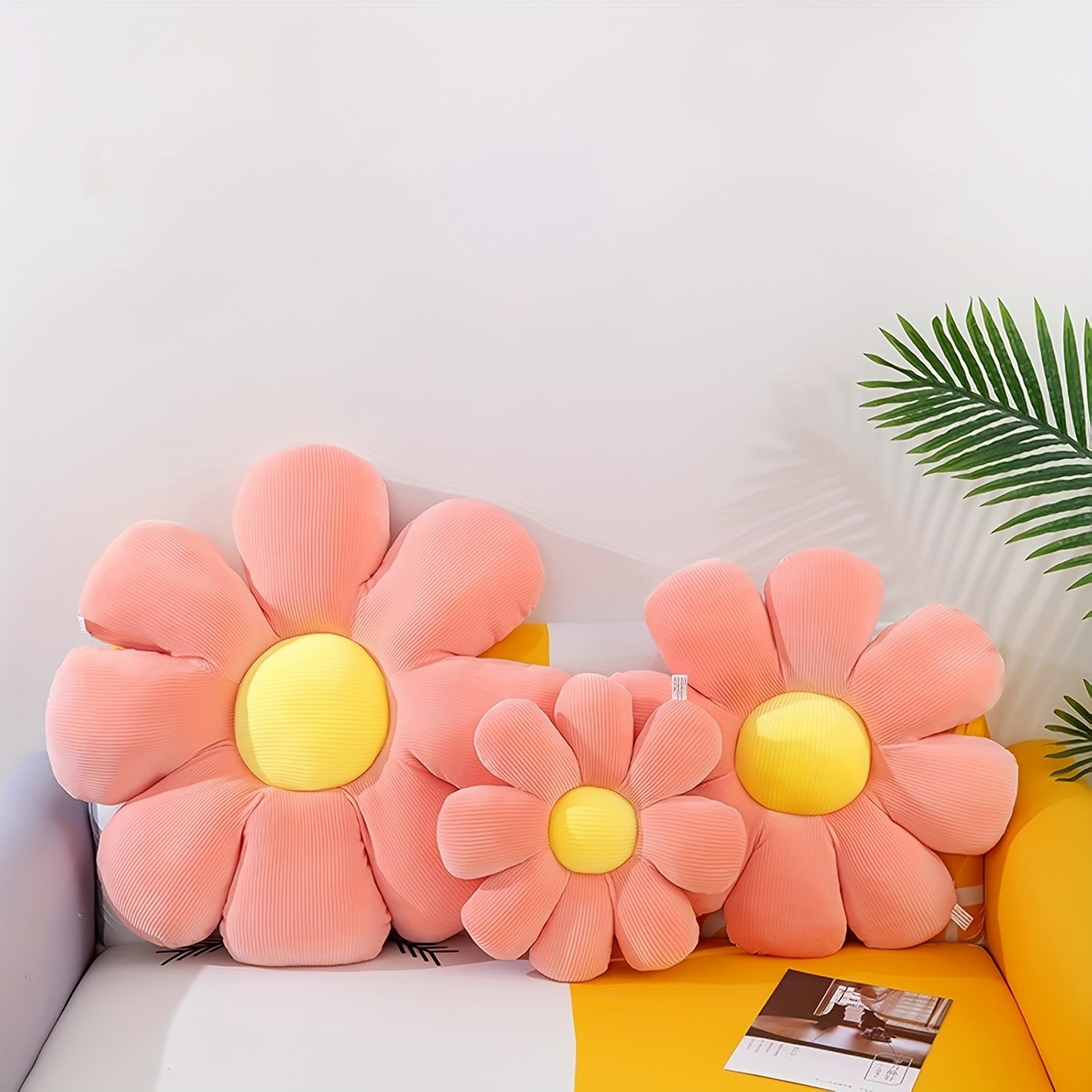 TASAHNI 40cm Flower Seat Cushion