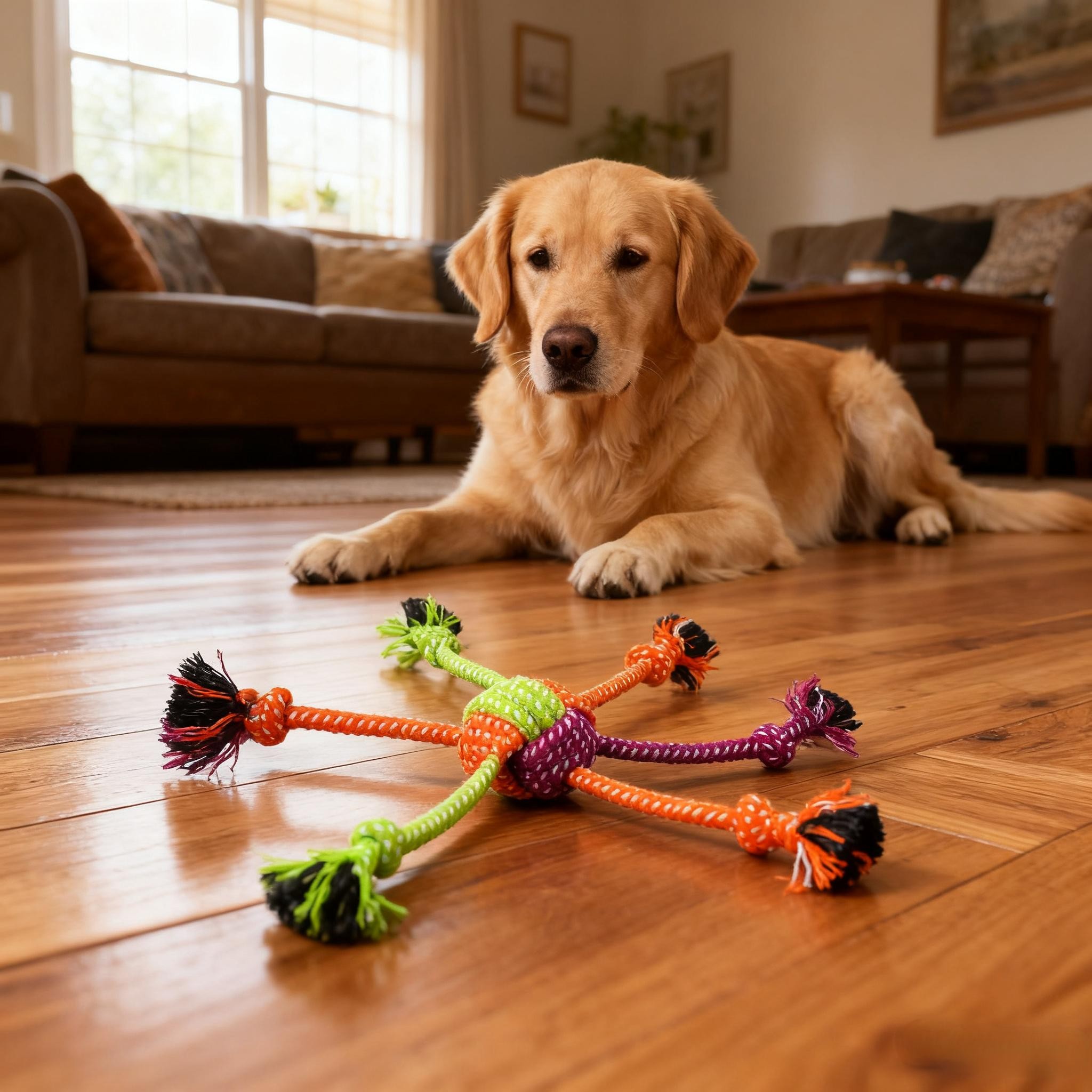 TASAHNI Heavy-Duty Chew-Resistant Knotting Dog Rope Toy