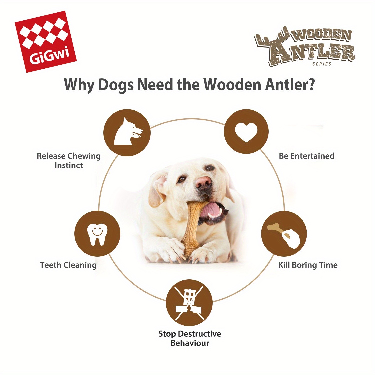 GiGwi Durable Chew Toys for Dogs