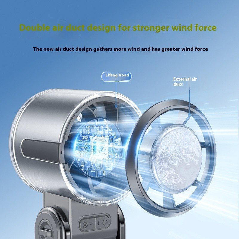 Foldable High-speed Handheld Fan